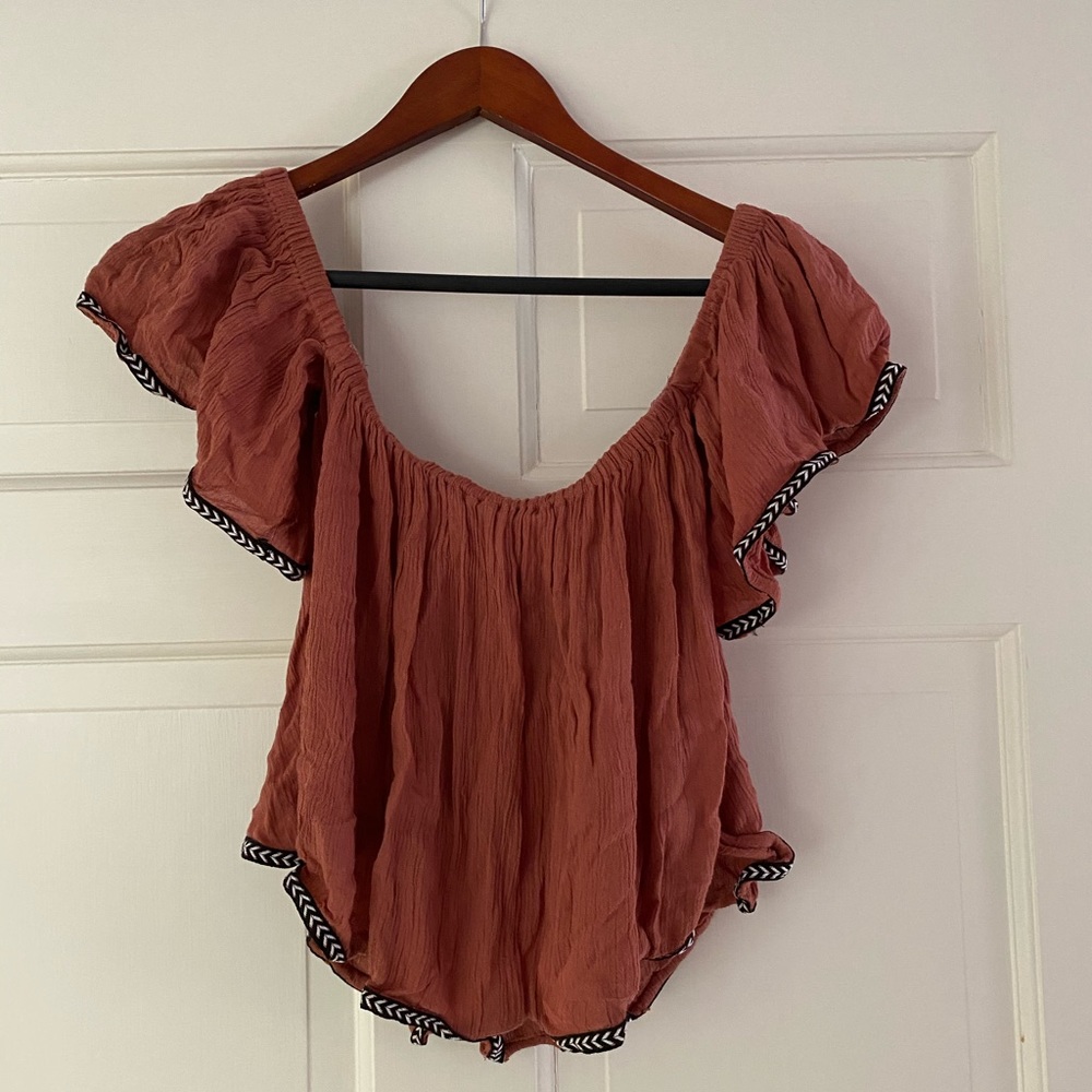 Off the shoulder top